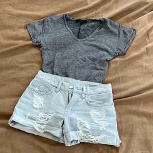ALL SAINTS MID RISE SHORTS
